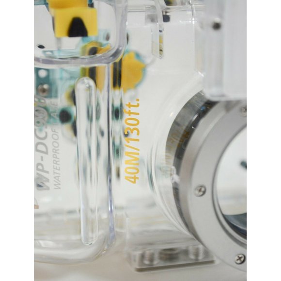 Canon WP-DC900 Waterproof Camera Underwater Case for Powershot A80 40m/130ft - Picture 3 of 10
